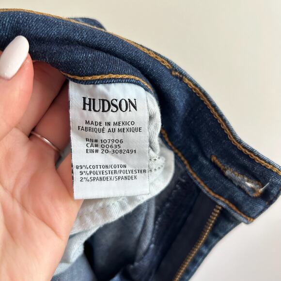 Hudson Krista Super Skinny Crop Release Hem Jeans 29 - Picture 4 of 11